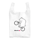 Atelier CのウイリーをするBearさん Reusable Bag