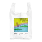 Futakawa Mayuのグッズショップのpool ワニ Reusable Bag