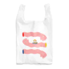 わちゃぽ宇宙人/シマダソラシドの🍙真ん中でピクニック🍙 Reusable Bag