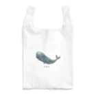 はちえんのお店のくじらくん（文字あり） Reusable Bag