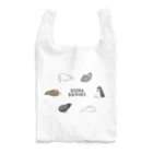 wa_cameのうずらサークル黒フチ Reusable Bag