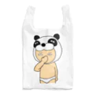 温泉しゃぶしゃぶアウトドアのプププッ、パンダ Reusable Bag