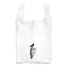 末っ子じゃない甘えん坊猫の鳥on the猫 Reusable Bag