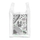 Flamenco Verano Tiendaのフラメンコ　ベラーノ　フラメンコグッズ　スペイン語　白黒 Reusable Bag