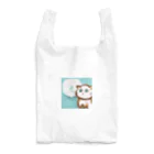 myssimoのねこぎちゃん　～ギター柄の猫～ Reusable Bag