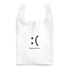 松や SUZURI店の海外絵文字 Dissatisfaction Reusable Bag
