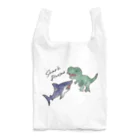 サメと恐竜展のサメVS恐竜 Reusable Bag