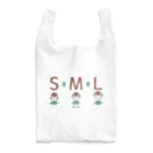 イラスト MONYAAT のスズメがちゅん SMLTシャツ Reusable Bag