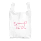 ぺちぺち工房 Pechi Pechi Atelierのキースヘリング風 うちの犬 Reusable Bag