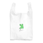 しの田サバニレのジャンプに失敗したKaeru-色淡小- Reusable Bag