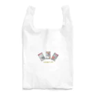 めかぶ商店のサメ花札 Reusable Bag