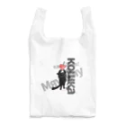 ビューン ワークスの黒猫ちぃ　ロシア語デザイン Reusable Bag