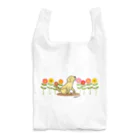 ハッピー・ラブラドールズのイエローラブラドールとデイジー Reusable Bag