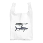 自給自足のモササウルスとメガロドン Reusable Bag