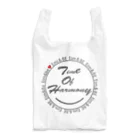 Eim&BeのTime of harmony(グレーロゴ✖️赤ハート) Reusable Bag