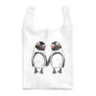 penguininkoの手繋ぎケープペンギンのカップル🐧❤️🐧 エコバッグ