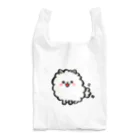 葉月あさこ(風椋)＠癒しの書【公式】の白いポメラニアン Reusable Bag