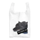 SASARiNS のThe black dog Reusable Bag