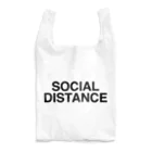 TOKYO LOGOSHOP 東京ロゴショップのSOCIAL DISTANCE-ソーシャルディスタンス- Reusable Bag