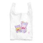 dragonpinkのどらごんにゃ&ぴーちゃん Reusable Bag