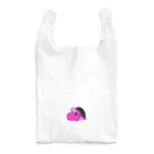 時計塔のヘッドホンかめくん　ピンク Reusable Bag