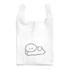 ぽんころ店の空飛ぶフワモコ君 Reusable Bag