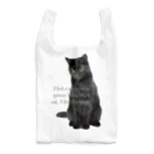 サバミケ、茶トラ、鍵しっぽ。の黒猫大好き Reusable Bag