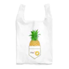 ekoeko ショップのI love パイナップル エコバッグ Reusable Bag