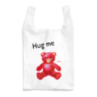 cocoartの雑貨屋さんの【Hug me】（赤くま） Reusable Bag