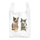 空風の2匹の兄妹猫 Reusable Bag