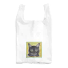 studio-egumianの黒猫たんぽぽちゃん　okao シリーズB Reusable Bag