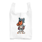 oekaki/ROUTE ONEのハンドヒーロー★ガードDOG Reusable Bag