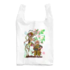 樂ガ鬼のデコボコフレンズ Reusable Bag