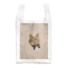 Caboss Designのさび柄猫（りぼん）エコバッグ Reusable Bag