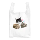 NYARASHI公式ショップ”NYARA4”のおねんねにゃらしくん Reusable Bag