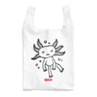 mincruのおとぼけ顔のウパさん_モノクロver Reusable Bag