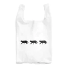 小鳥と映画館の黒猫の行進 Reusable Bag