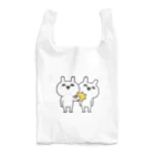 DECORのゆるだるリアクションうさぎ　なんでやねんver. Reusable Bag