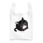 まみおデザインのmeowねこ エコバッグ&ハンカチ Reusable Bag