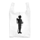 Cɐkeccooのホラーズシルエット(ミイラ男) Reusable Bag