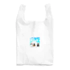 くろねこさんのくろねこさんと雪だるま Reusable Bag