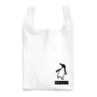 みみはんこ/消しゴムはんこのAdélie Penguin (+logo B) Reusable Bag