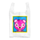 Cartoon☆style☆Fortniteのピンクのくまちゃんドット絵 Reusable Bag