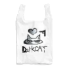 dark CAT lovingのドット絵ダークキャット Reusable Bag