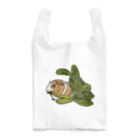 ハナドリカ SUZURI店の小松菜もりもりモルモット Reusable Bag