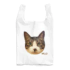 猫カフェ ぶぅたんグッズショップの絵文字ミロくん Reusable Bag