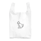 AGJP(ワンポイントアニマルショップ)のバイカラーなねこ Reusable Bag