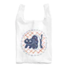 しがちワークス　Suzuri店のドーナツにはまった猫 Reusable Bag