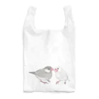 まめるりはことりの幸せ文鳥ちゃん【まめるりはことり】 Reusable Bag