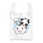 イラスト MONYAAT のズレちゃんとくもちゃん Reusable Bag